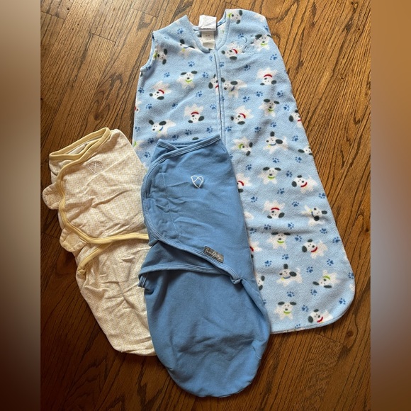 SwaddleMe Pajamas Three Piece Baby Sleep Sack And Swaddle Bundle 6